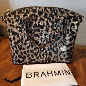 snow leopard purse